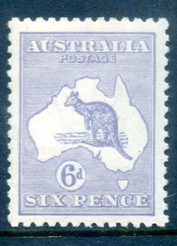 6d pale greyish-violet Die II. MLH. Good perf & ... Image 1++