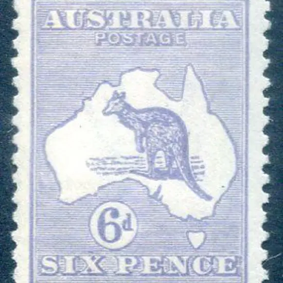 6d pale greyish-violet Die II. MLH. Good perf & ...