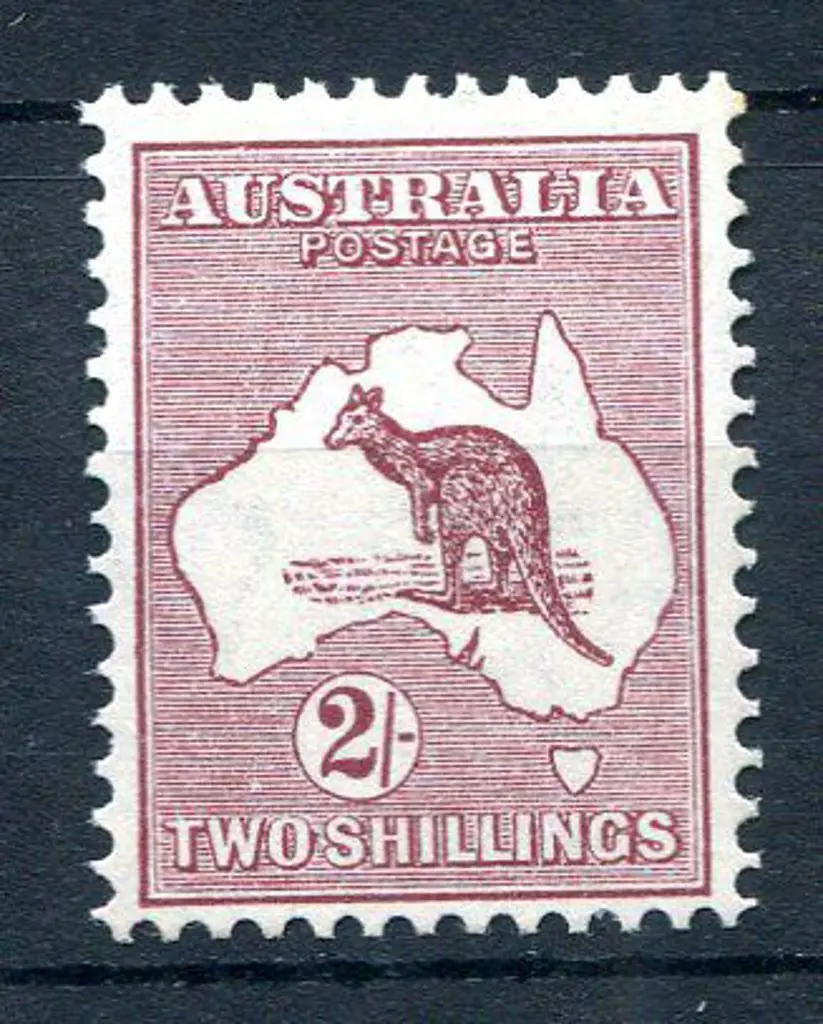 2/- maroon. MUH & well centred. ACSC 39A, Cat. ... Image 1++