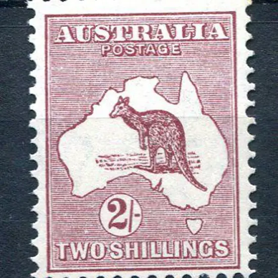 2/- maroon. MUH & well centred. ACSC 39A, Cat. ...