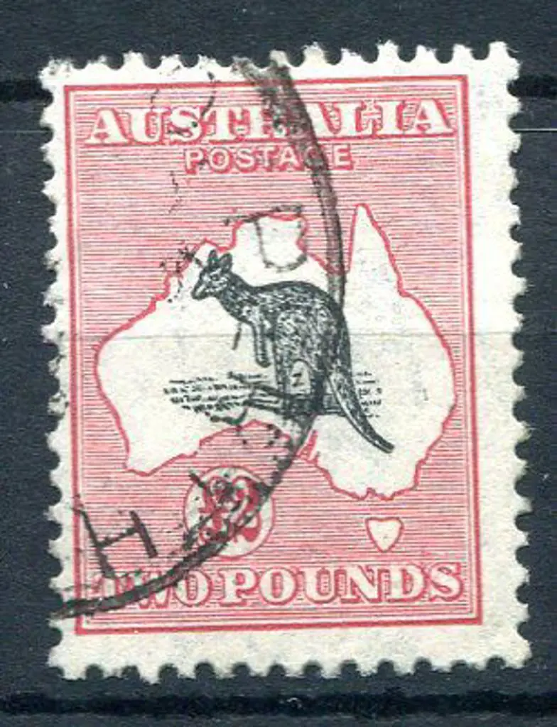 £2 grey-black & rose-crimson. Fine used with Perth ... Image 1++