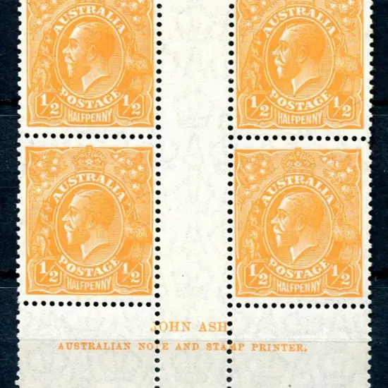1926-30 Small Multiple Watermark Perf. 13½x12½ ½d ...