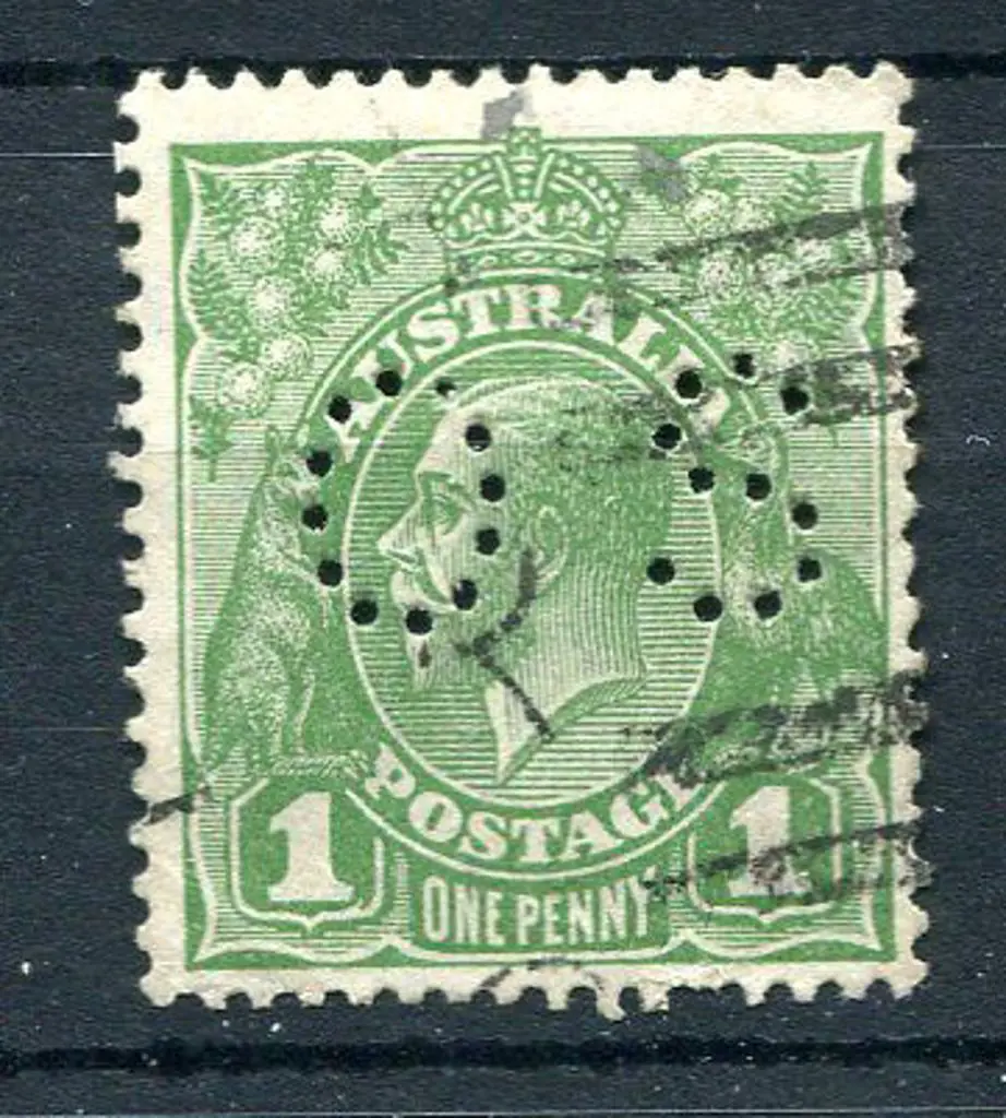 1926-30 Small Multiple Watermark Perf. 13½x12½ 1d ... Image 1++
