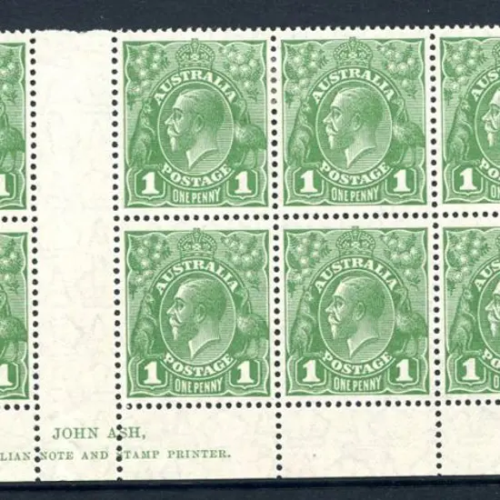 1926-30 Small Multiple Watermark Perf. 13½x12½ 1d ...