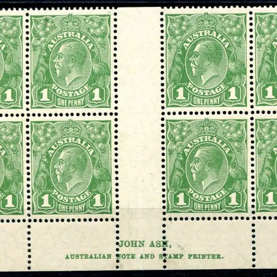 1926-30 Small Multiple Watermark Perf. 13½x12½ 1d ...
