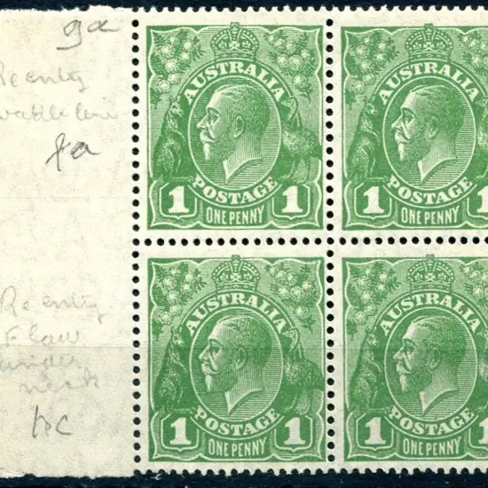 1926-30 Small Multiple Watermark Perf. 13½x12½ 1d ...