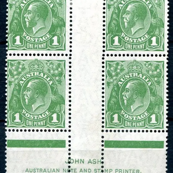 1926-30 Small Multiple Watermark Perf. 13½x12½ 1d ...