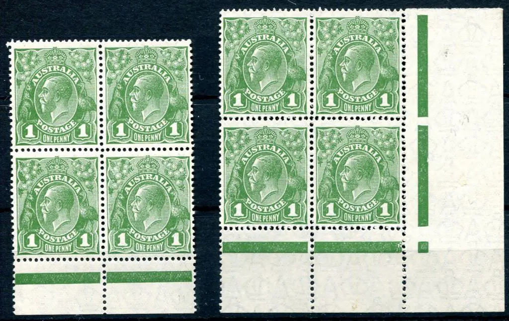 1926-30 Small Multiple Watermark Perf. 13½x12½ 1d ... Image 1++
