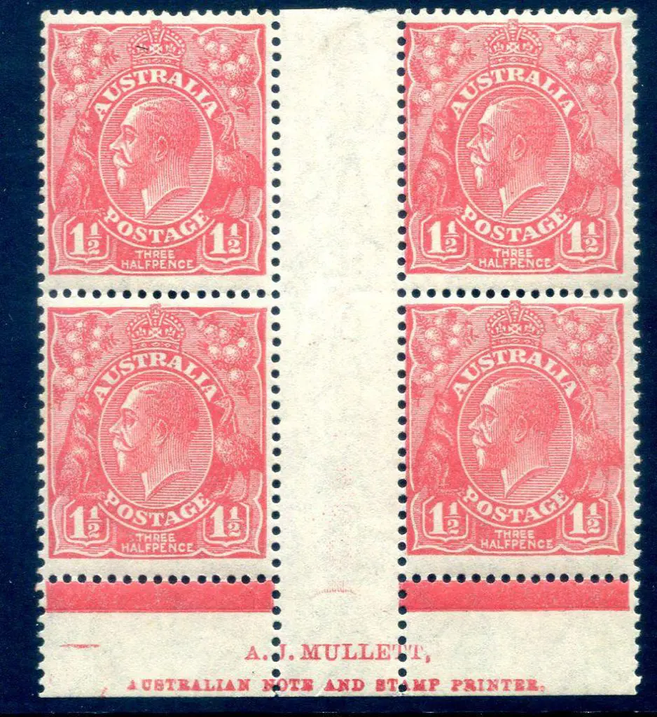 1926-30 Small Multiple Watermark Perf. 13½x12½ 1½d ... Image 1++