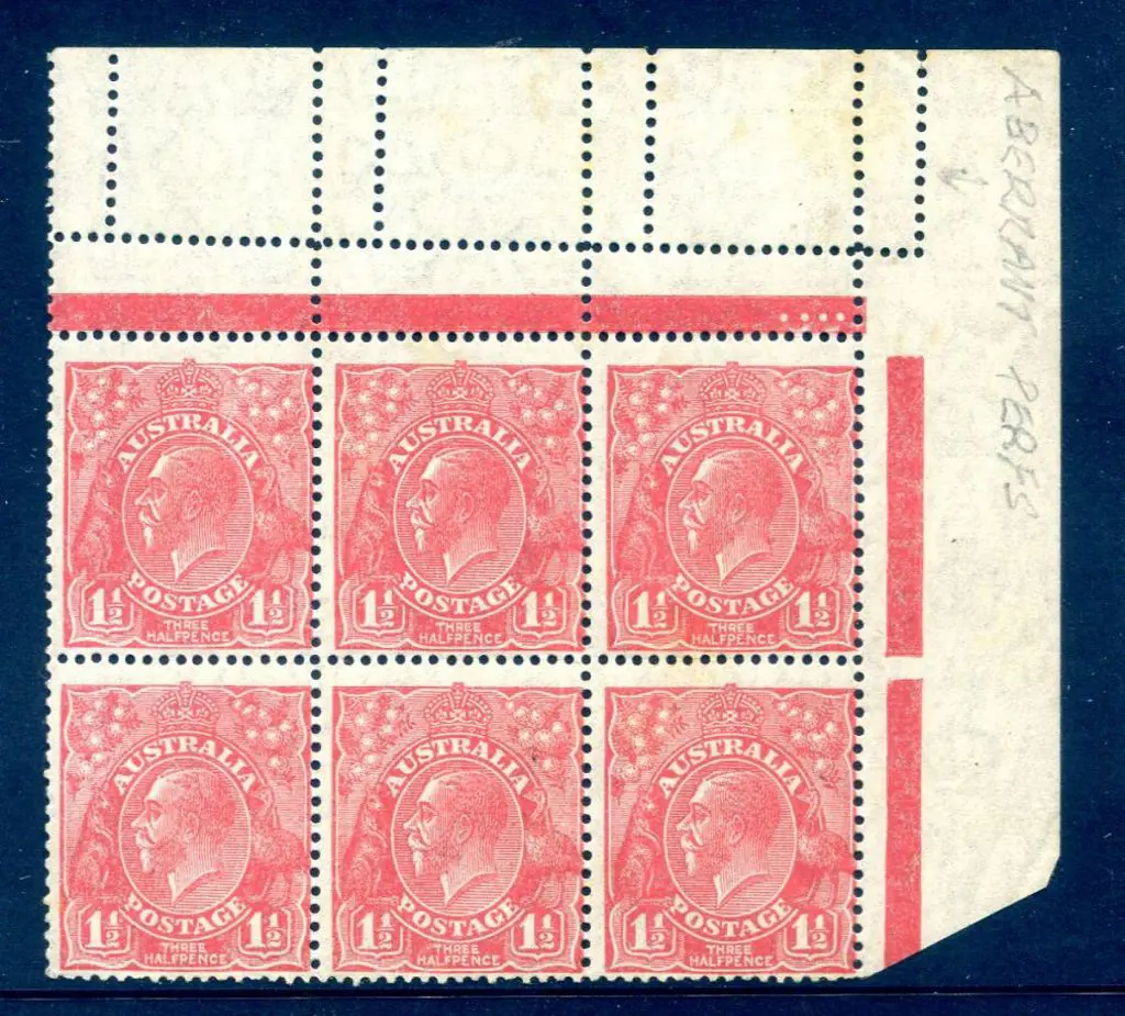 1926-30 Small Multiple Watermark Perf. 13½x12½ 1½d ... Image 1++