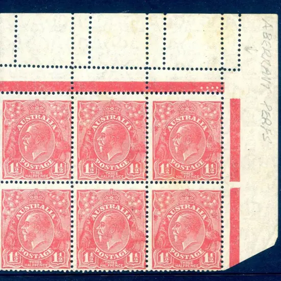 1926-30 Small Multiple Watermark Perf. 13½x12½ 1½d ...