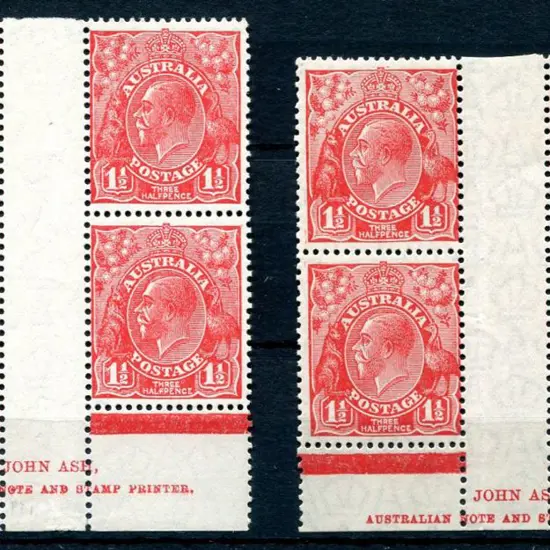 1926-30 Small Multiple Watermark Perf. 13½x12½ 1½d ...