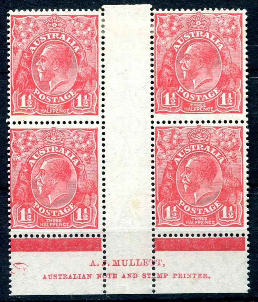 1926-30 Small Multiple Watermark Perf. 13½x12½ 1½d ... Image 1++