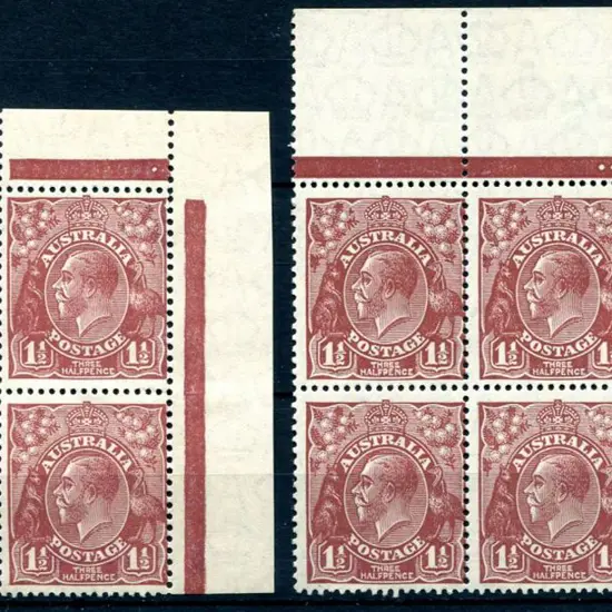 1926-30 Small Multiple Watermark Perf. 13½x12½ 1½d ...