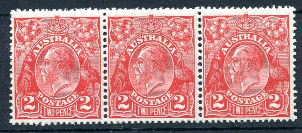 1926-30 Small Multiple Watermark Perf. 13½x12½ 2d ... Image 1++