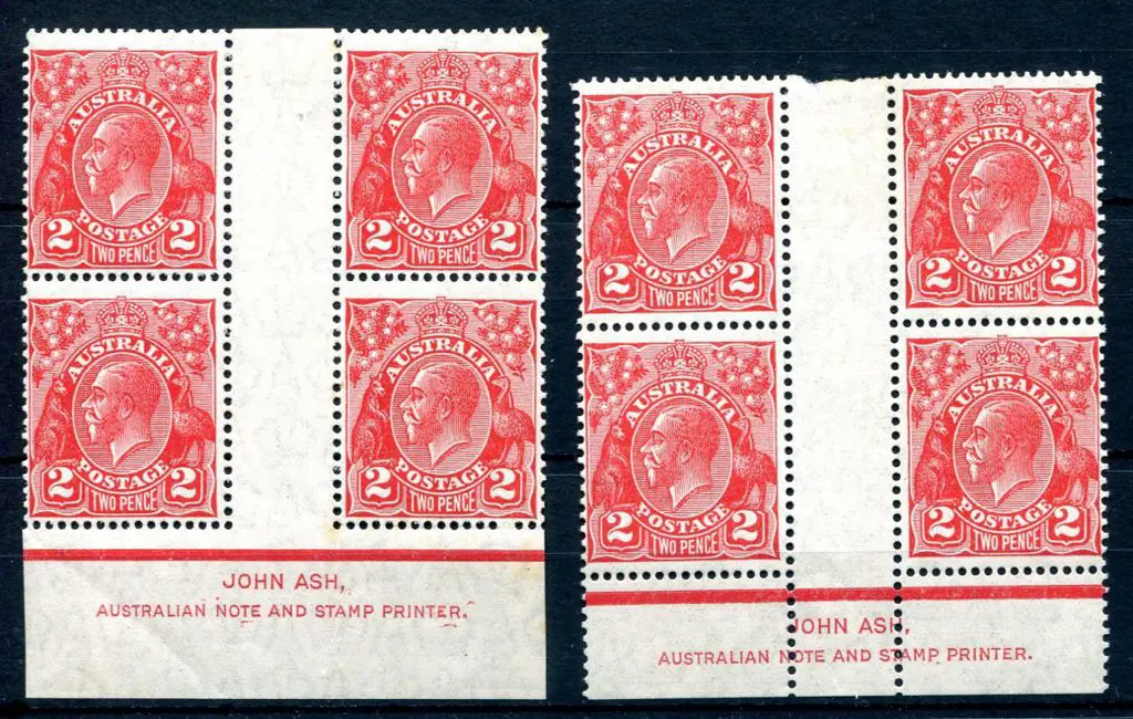 1926-30 Small Multiple Watermark Perf. 13½x12½ 2d ... Image 1++
