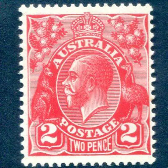 1926-30 Small Multiple Watermark Perf. 2d red ...