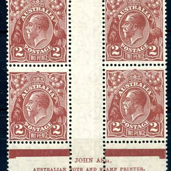 1926-30 Small Multiple Watermark Perf. 2d ...