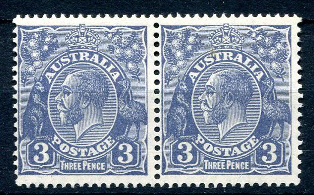 1926-30 Small Multiple Watermark Perf. 3d blue, ... Image 1++