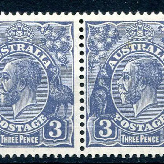 1926-30 Small Multiple Watermark Perf. 3d blue, ...