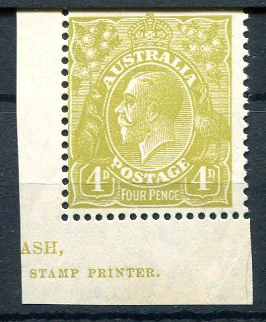 1926-30 Small Multiple Watermark Perf. 4d ... Image 1++