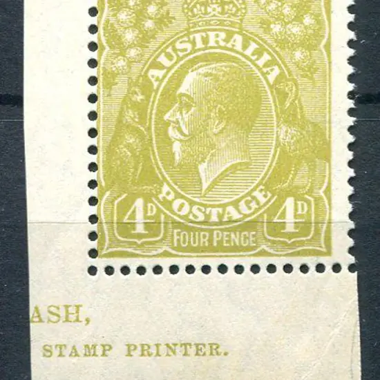 1926-30 Small Multiple Watermark Perf. 4d ...