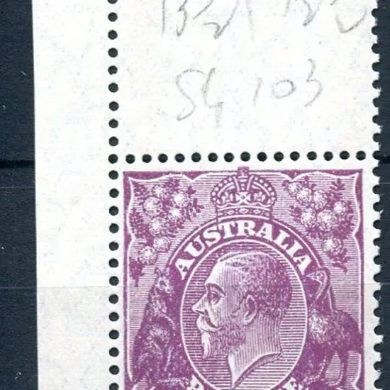 1926-30 Small Multiple Watermark Perf. 4½d deep ...