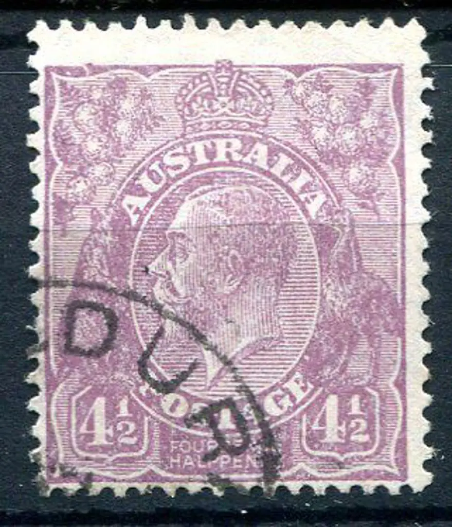 1926-30 Small Multiple Watermark Perf. 4½d pale ... Image 1++