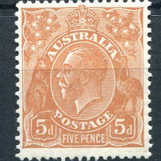 1926-30 Small Multiple Watermark Perf. 5d ...