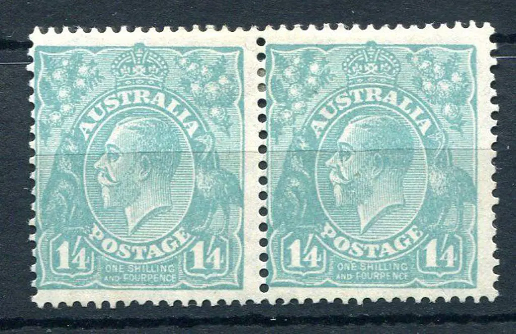 1926-30 Small Multiple Watermark Perf. 1/4d ... Image 1++