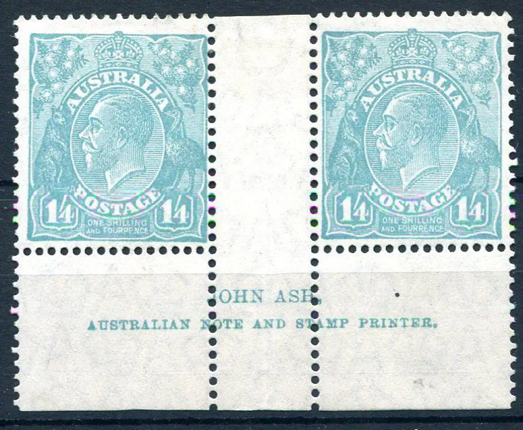1926-30 Small Multiple Watermark Perf. 1/4d ... Image 1++