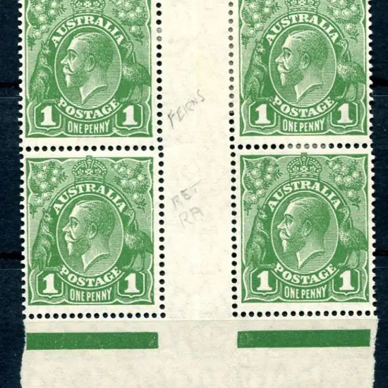 1926-30 Small Multiple Watermark Perf. 141d green ...