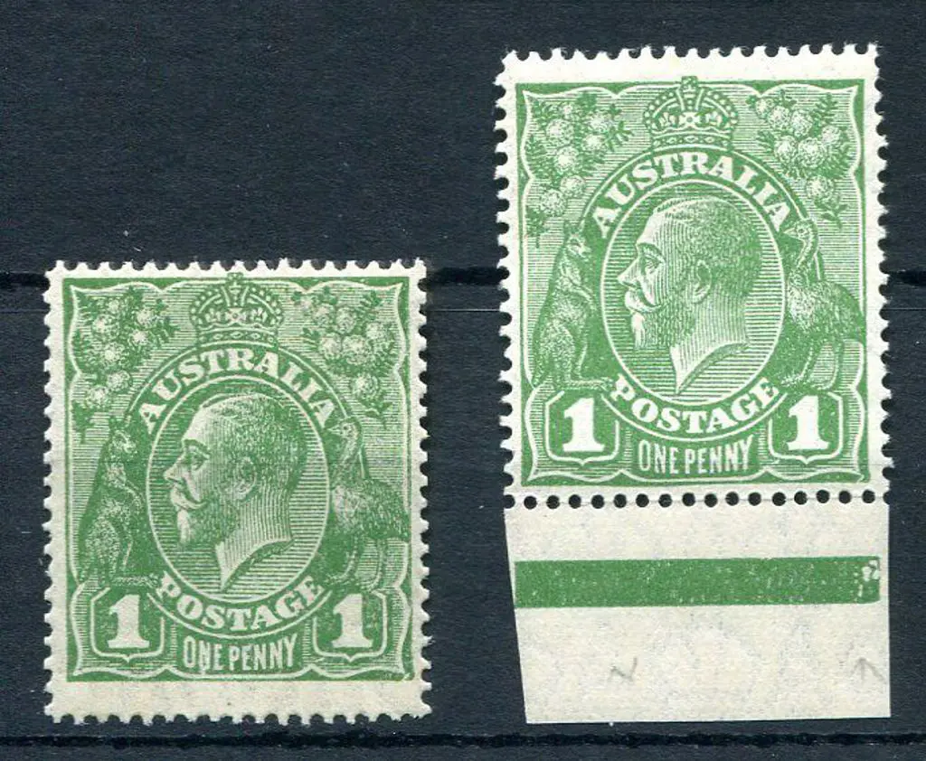 1926-30 Small Multiple Watermark Perf. 141d green ... Image 1++