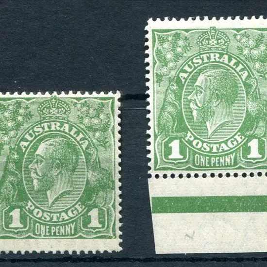 1926-30 Small Multiple Watermark Perf. 141d green ...