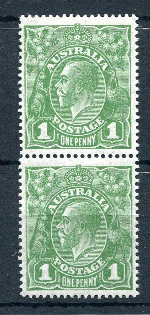 1926-30 Small Multiple Watermark Perf. 141d green ... Image 1++