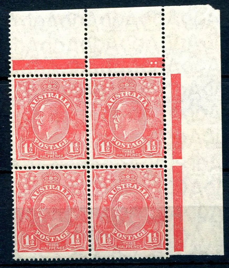 1926-30 Small Multiple Watermark Perf. 1½d pale ... Image 1++