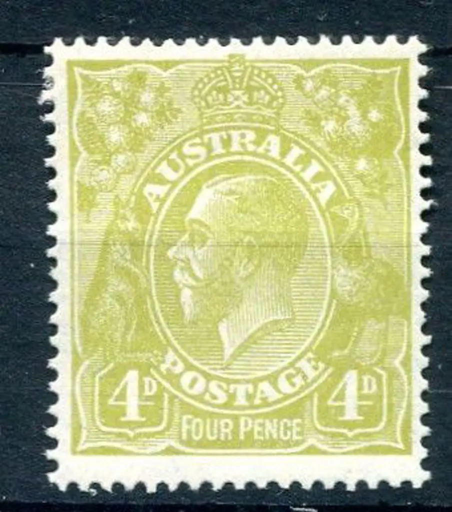 1926-30 Small Multiple Watermark Perf. 4d ... Image 1++