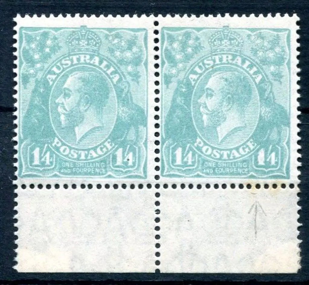 1926-30 Small Multiple Watermark Perf. 1/4d ... Image 1++