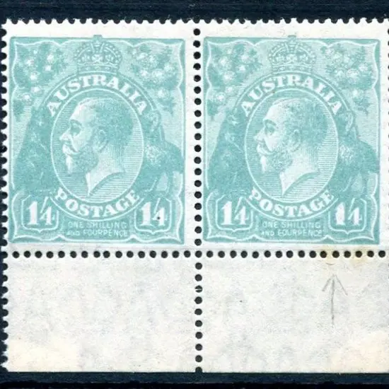 1926-30 Small Multiple Watermark Perf. 1/4d ...