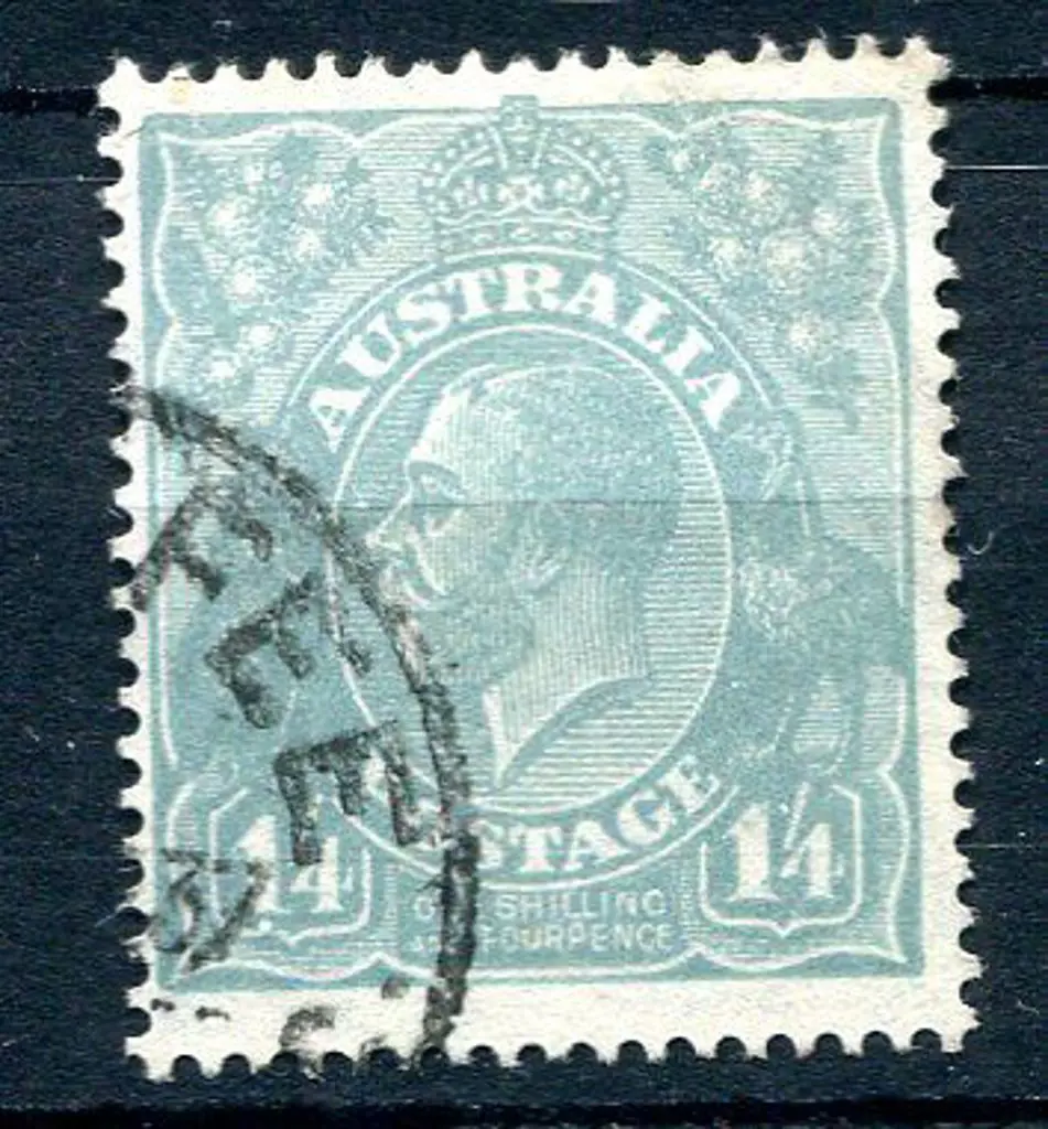 1926-30 Small Multiple Watermark Perf. 1/4d ... Image 1++