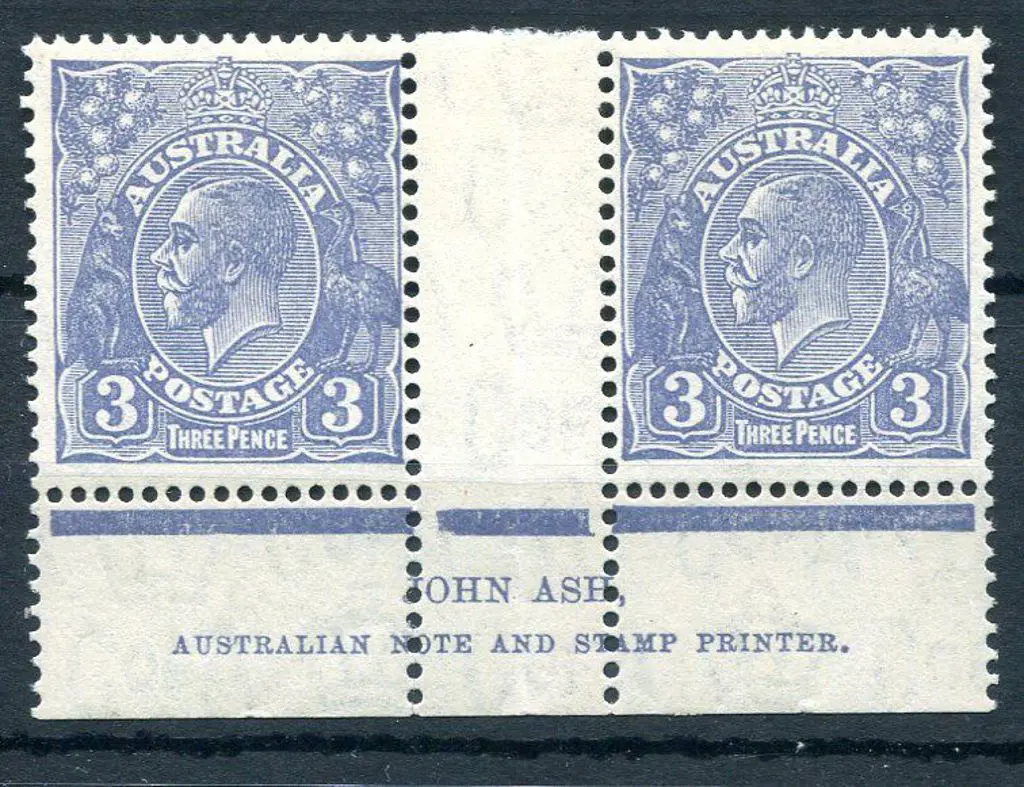 1931-36 CofA Watermark 3d pale blue, plate 7 John ... Image 1++