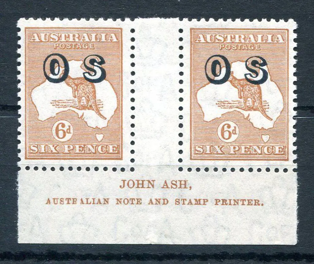1931/47 6d pale chestnut, CofA wmk "N" over "A" ... Image 1++