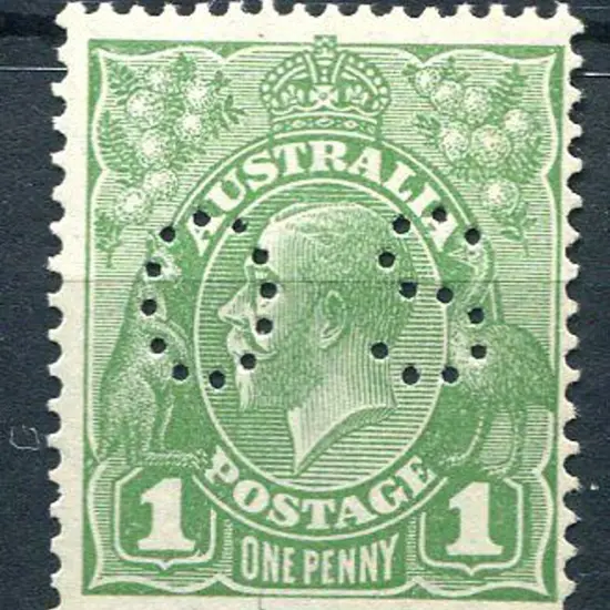 1926/30 1d pale green, Die II, SMW perf. 13½x12½ ...