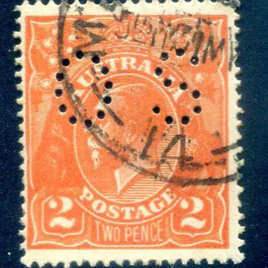 1914/20 2d intense orange-aniline KGV single wmk ...