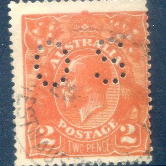 1914/20 2d intense orange-aniline KGV, single wmk ...