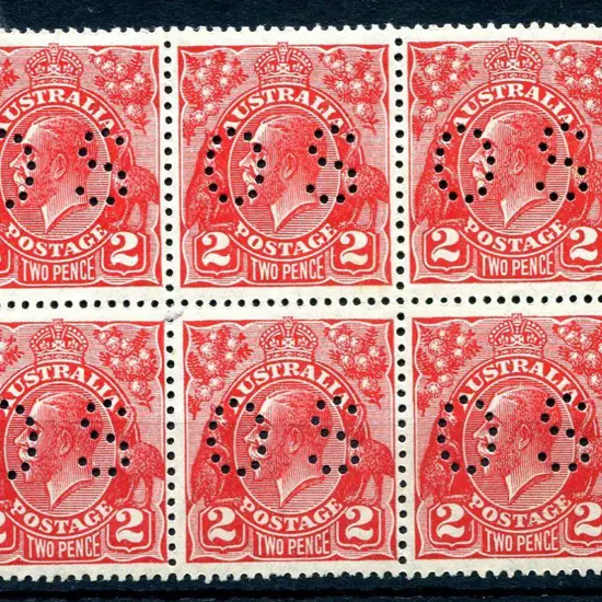 1926/30 2d golden-scarlet, Die III, SMW perf. ...