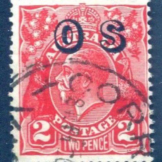 1932 2d deep golden-scarlet, Die III, SMW, perf. ...