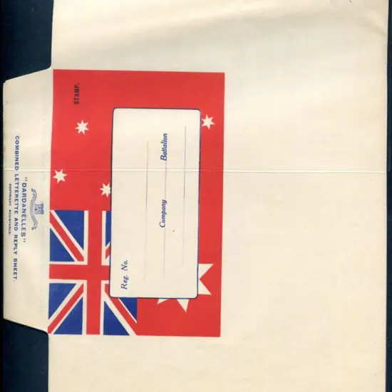 1915/18 WWI Military Mail. Marlborough series ...