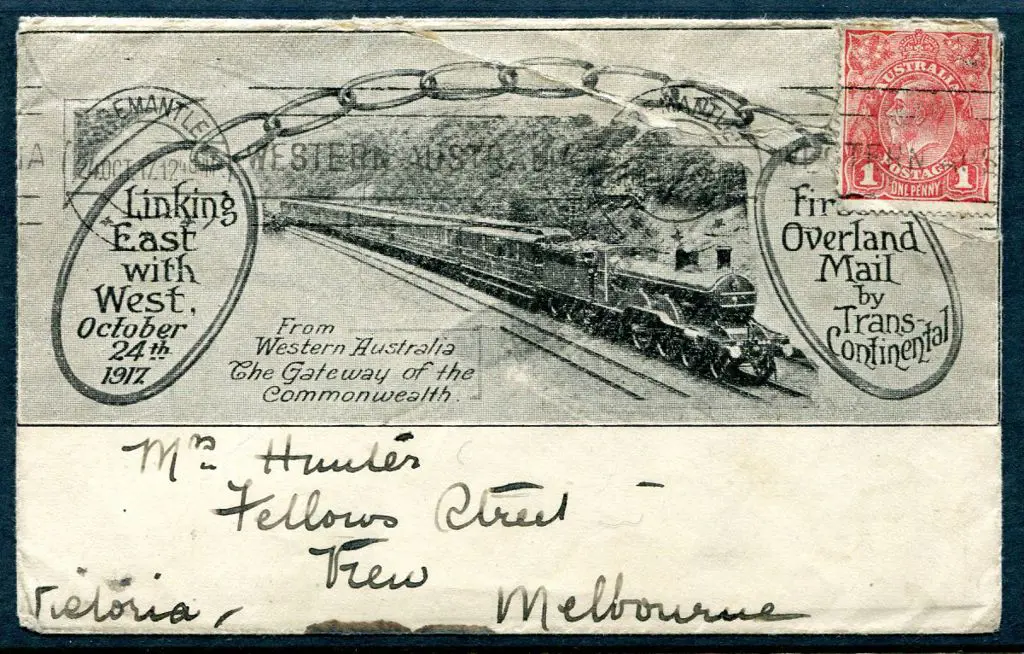 1917 (24th Oct) "Linking East with West via First ... Image 1++