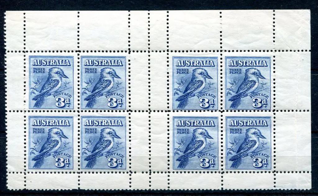 1928 Kookaburra Exhibition Miniature Sheet top ... Image 1++